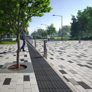 Industria Tactile Commercial Pavers